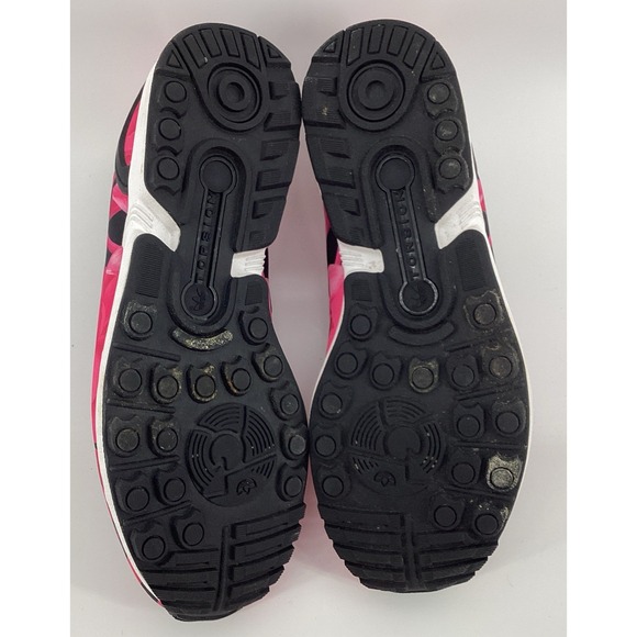 Adidas ZX Flux Torsion Sneakers Athletic Shoes Womens Sz 9 Pink Black Lace Up - Picture 8 of 8